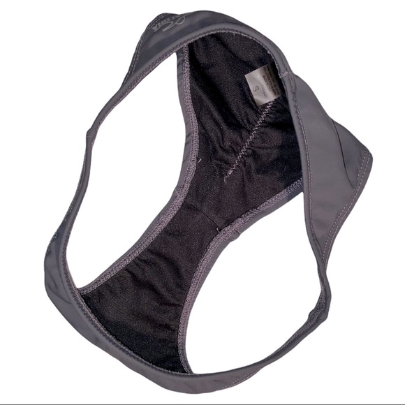 NWOT PAKALOHA Puamana Ruched Bottom Scrunch Butt Graphite Bikini Bottoms Small - Picture 7 of 11